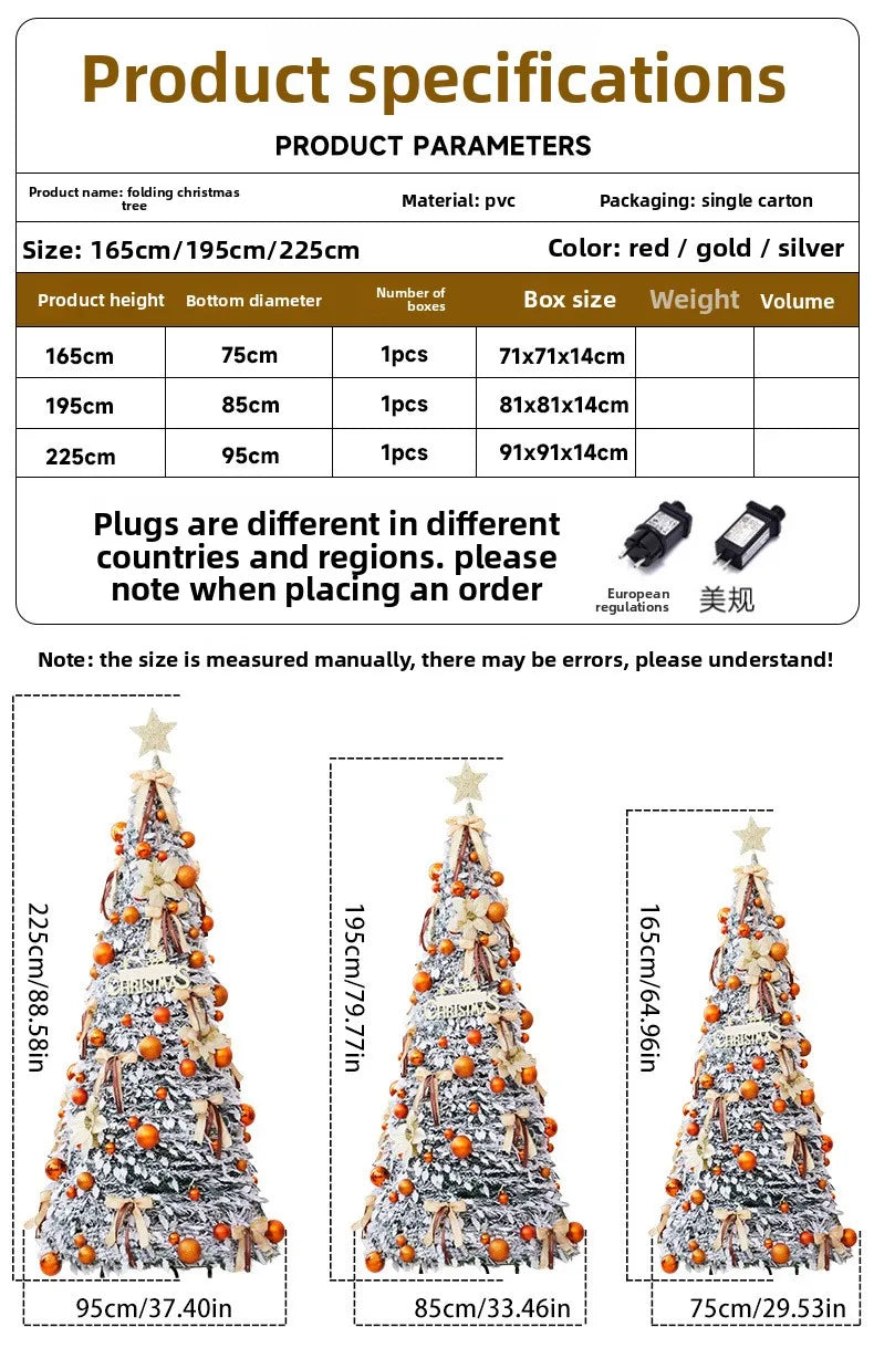 SMART FOLDING CHRISTMAS TREE